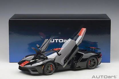 AUTOART 1:18 scale Ford GT ABS material Full Open car model Static Display Holiday gift collection Sports car model
