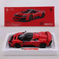 Bburago 1:18 Ferrari F80 Hardcover Full Open Model  Simulation Alloy Miniature Die-Casting Model Custom Gifts