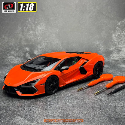 LCD Cast model collection 1:18 Lamborghini Revuelto Collection of metal sports car models