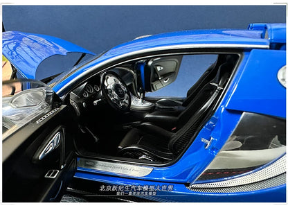 AUTOART 1:18 Bugatti  Veyron Sports car alloy car model plated interphase  Personal collection gift Compan