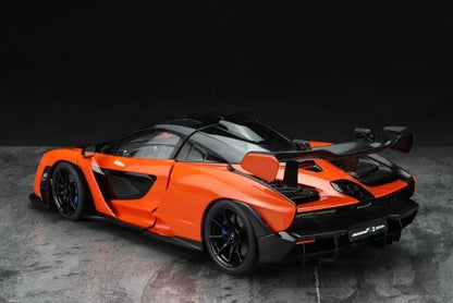Autoart 1:18 Senna Simulation Limited Edition All Open Alloy Metal Static Car Model Toy Gift