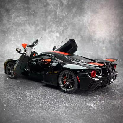 AUTOART 1:18 scale Ford GT ABS material Full Open car model Static Display Holiday gift collection Sports car model