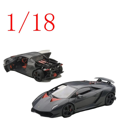 AUToart Diecast 1/18 Scale Lamborghini Alloy Model Car Lamborghini The Sixth Element Play Vehicles Toy for Boy Gift Original Box
