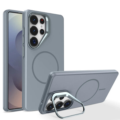New Matte For Magsafe Magnetic Case For Samsung Galaxy S26 S25 S24 S23 S22 Ultra Plus S25FE S24FE S25Edge With Kickstand Cover