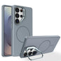 New Matte For Magsafe Magnetic Case For Samsung Galaxy S26 S25 S24 S23 S22 Ultra Plus S25FE S24FE S25Edge With Kickstand Cover