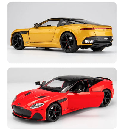 Aston Martin DBS Superleggera 1:24 Alloy Sports Car Diecasts & Toy Vehicles Metal Car Model Simulation Collection Toys Gift