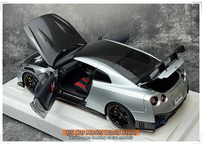 AUTOart 1:18 FOR Nissan GT-R35 NISMO 2022 SPECIAL EDITION Sports car model Car model Holiday gift Static ornament