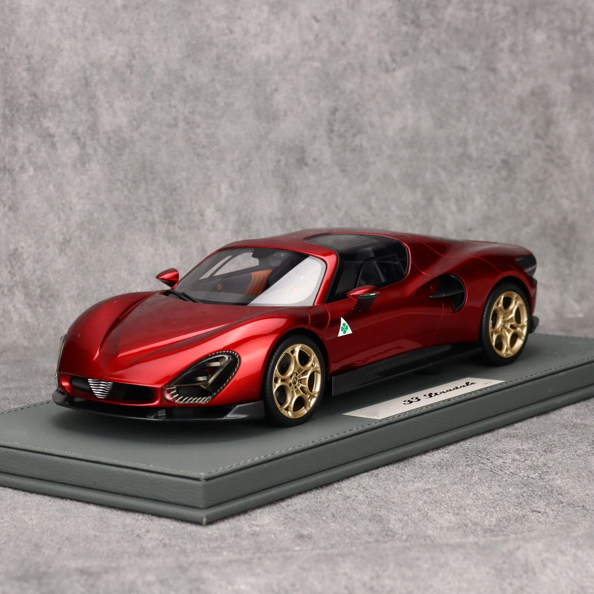 BBR 1/18 Alfa Romeo 33 Stradale 2024 Car Model
