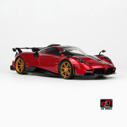 LCD CLD Diecast model 1/18 scale Pagani Imola Metal static decoration Holiday gift collection