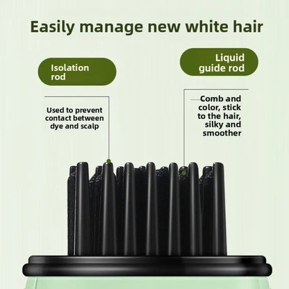 One-time Hair Dyeing Comb Precise Washable Temporary Hair Color Comb Volume Cover Gray Hair Hair Dye Mascara Costume