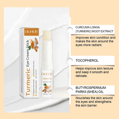 Hoygi Eye Fat Granules Removal Eyestick Anti-Puffiness Firming Cream Anti Inflammatory Fade Fine Line Repair Skin Barrier Skin Care