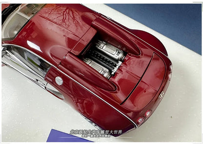 AUTOART 1:18 Bugatti  Veyron Sports car alloy car model plated interphase  Personal collection gift Compan