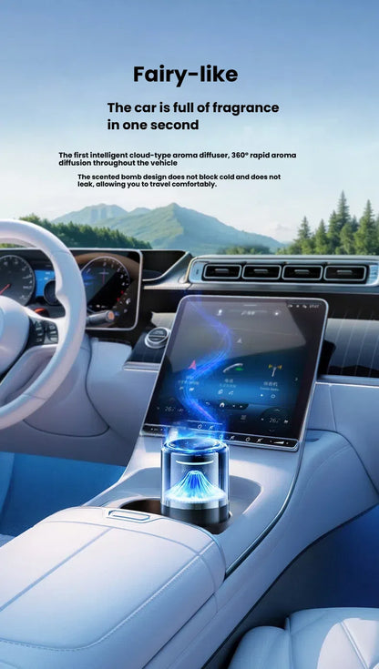 New Car Air Freshener Premium Smart Car Diffuser Cloud Mist Auto Spray High-End Car Air Freshener Car Accessories