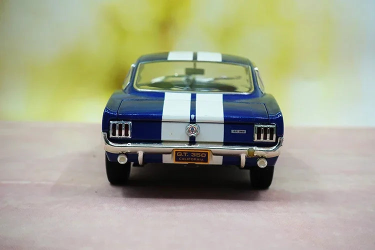 1:18 Diecast Cobra Shelby 1966 GT 350 Alloy Full Open Car Model Vehicles Car Boys Toy Gifts Collection