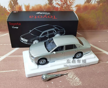 LCD 1/18 Car Model TOYOTA Century Car Model Simulation Model Diecast Model Collect Ornament Boy Custom Birthday Boy Toy Gift