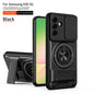 Magnetic Ring Holder Phone Case for Samsung Galaxy A56 A55 A37 A36 A35 A34 A26 A17 A16 A15 A14 4G 5G Slide Camera Protect Cover