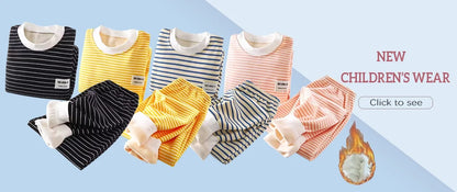New autumn flange pajamas girl style Liu Su home service boy long sleeve top+trousers set 0-5 year old children pajamas set