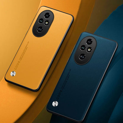 Luxury PU Leather Case For Honor 200 Pro Back Cover Matte Silicone Full Protection Phone Case For Honor 200 Lite 5G Honor200 Pro