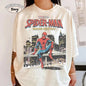 Spider-Man Brand 2026 New Movie New Day Tom Holland Retro Print T Shirt Men Women Y2K Harajuku Loose Casual Tee Street Fashion
