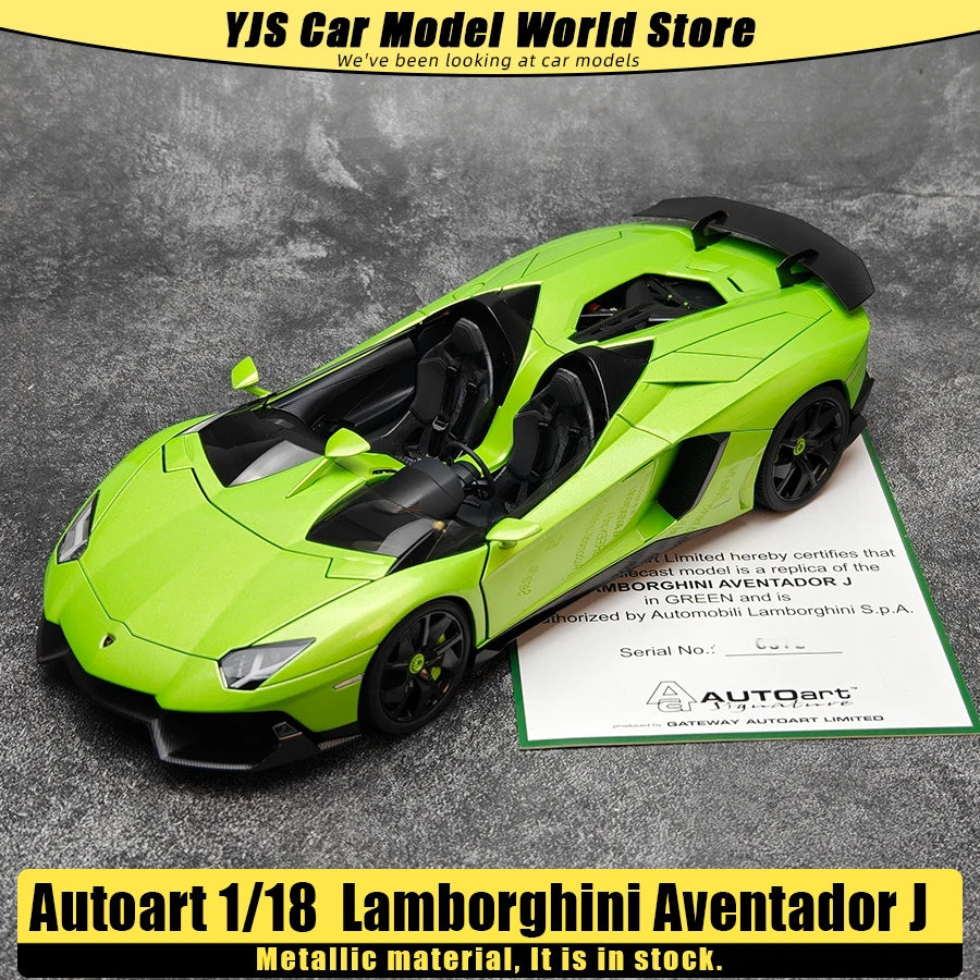 AUTOART 1/18 Lamborghini Aventador J Car Model