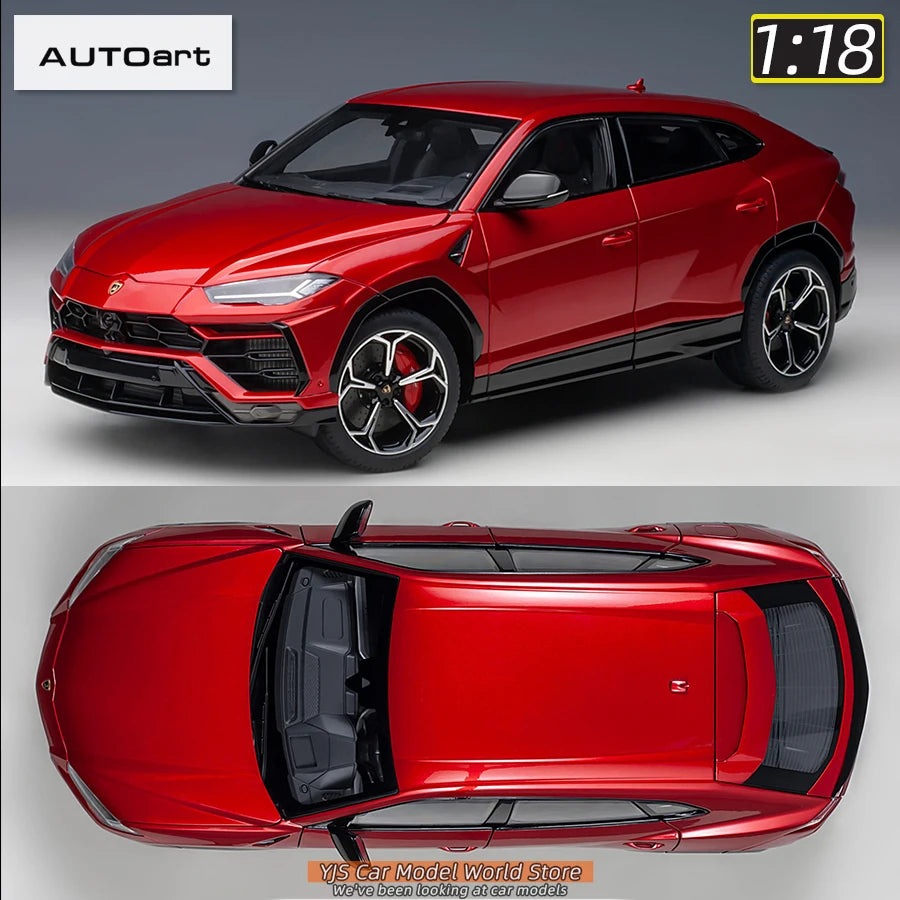 AUTOART New model 1/18 scale LAMBORGHINI URUS   car model Static display Collection Holiday gift