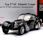 CMC 1:18 57SC Atlantic 1938 Simulation Limited Edition All Open Alloy Metal Static Car Model Toy Gift