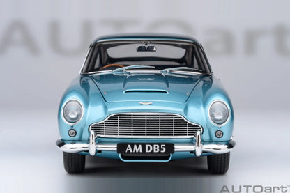Autoart 1/18 ASTON MARTIN DB5  ABS 007/Goldfinger Bond , door full open sports car model static decoration collection