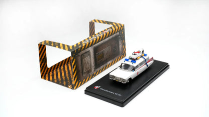 Ghostbuster Miller 1:64 Meteor 1959 Ecto-1 Diecast Car Model Collection ToYS