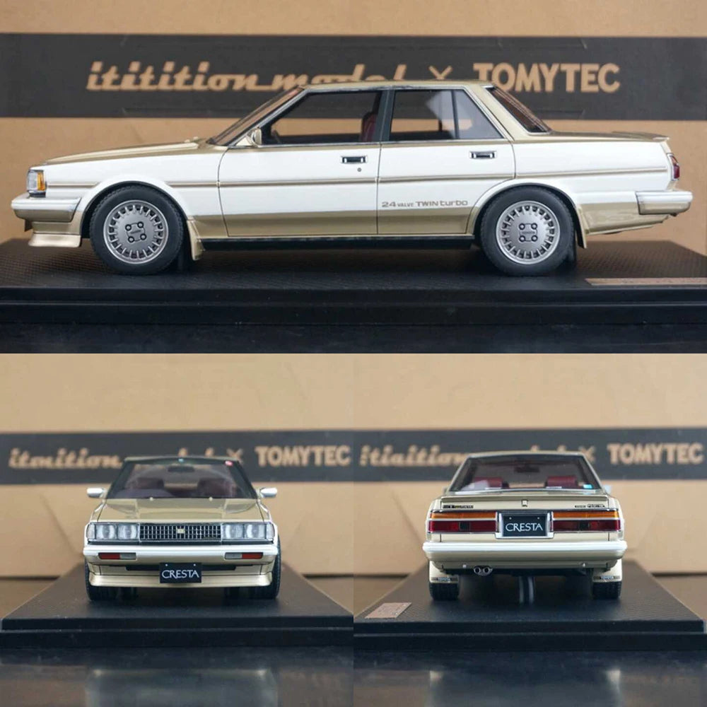 WELLY 1/18 TOYOTA Cresta GT Twin Turbo (GX71) 1984 Car Model