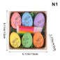 Cartoon Bunny Easter DIY Hand-Painted Eggs Kit - Children's Handmade Painting Gift Easter Decorative Artwork for Kids