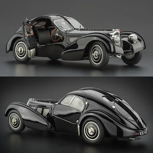 CMC 1/18 BUGATTI Type 57SC Atlantic 1938 Vintage Car Model