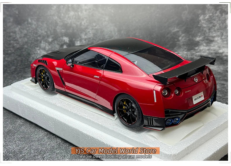 AUTOart 1:18 FOR Nissan GT-R35 NISMO 2022 SPECIAL EDITION Sports car model Car model Holiday gift Static ornament