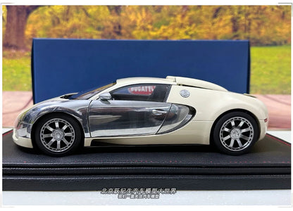 AUTOART 1:18 Bugatti  Veyron Sports car alloy car model plated interphase  Personal collection gift Compan