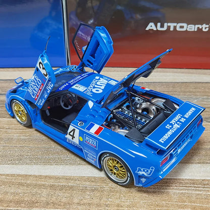 AUTOART Bugatti EB110 24HR Le Mans Racing 1994 #34 1:18 Car model Collection Display gift Static Ornament Collection