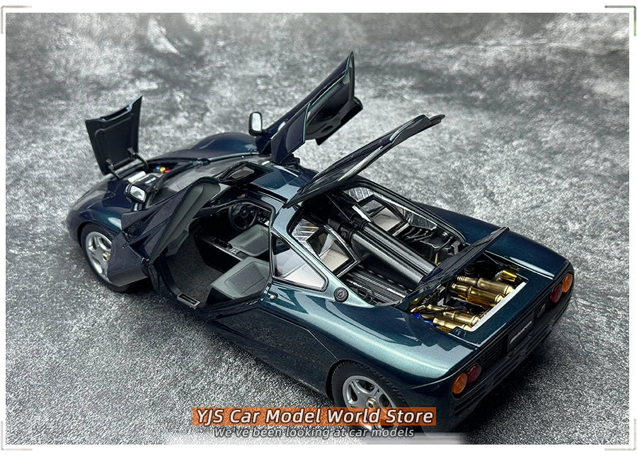 LCD model 1 New 1:18 FOR McLaren F1 XP5 alloy car model sports car static display gift collection for friends