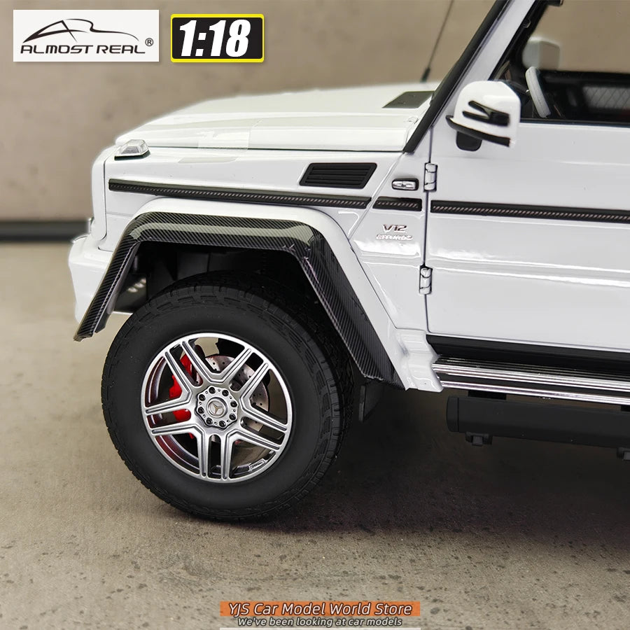 Almost Real diecast model 1:18 G 650 Landaulet G650 SUV car model alloy collection gift to friends and family
