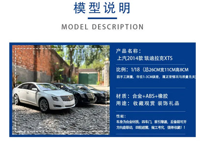 Cadillac XTS Car Model,1:18  2014 Diecast Model for Collections Display and Gift