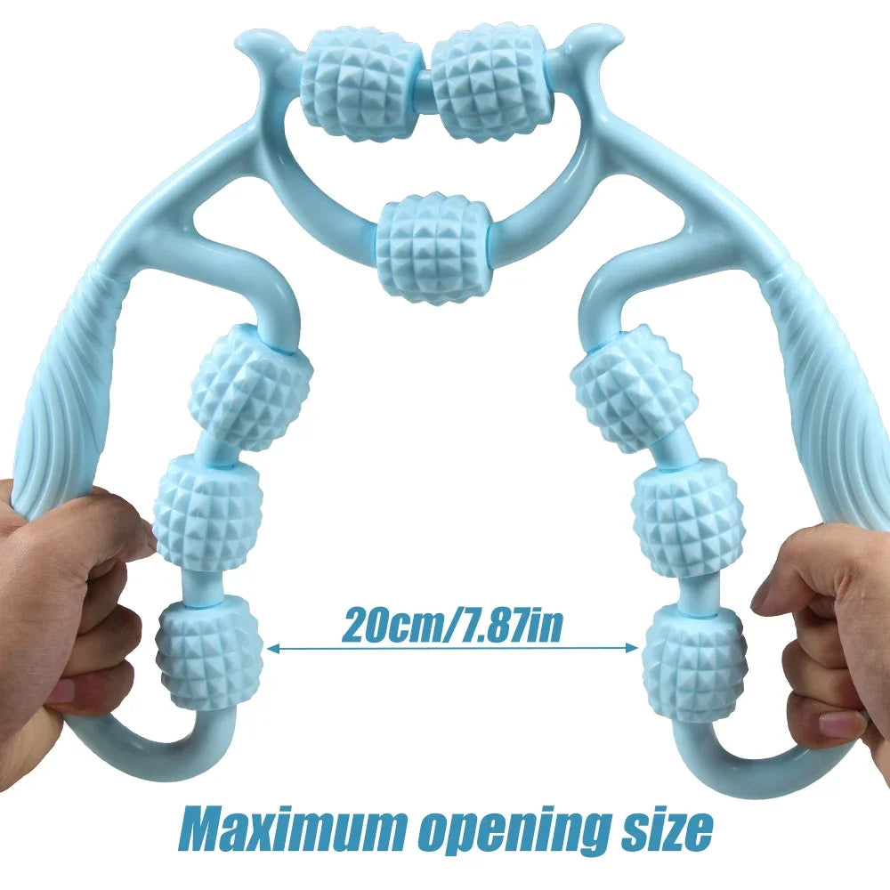 Trigger Point Roller Massager for Forearm, Elbow, Hand, Arm, and Leg Myofascial and Fascial Release, Deep Tissue Self Massage