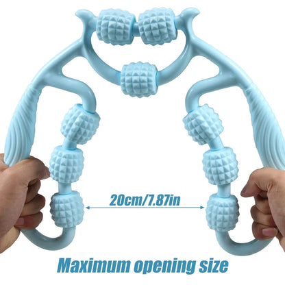 Trigger Point Roller Massager for Forearm, Elbow, Hand, Arm, and Leg Myofascial and Fascial Release, Deep Tissue Self Massage
