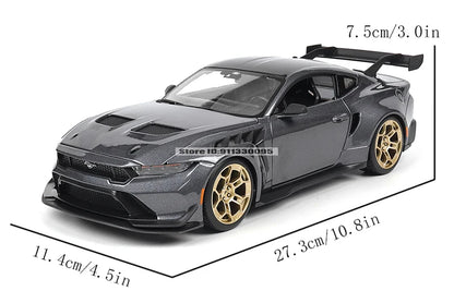 Bburago 1:18 Ford Mustang GTD Alloy Vehicle Car Model Toy Collection Gift Multiple Styles