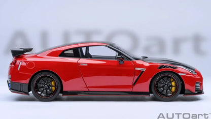AUTOart 1:18 FOR Nissan GT-R35 NISMO 2022 SPECIAL EDITION Sports car model Car model Holiday gift Static ornament