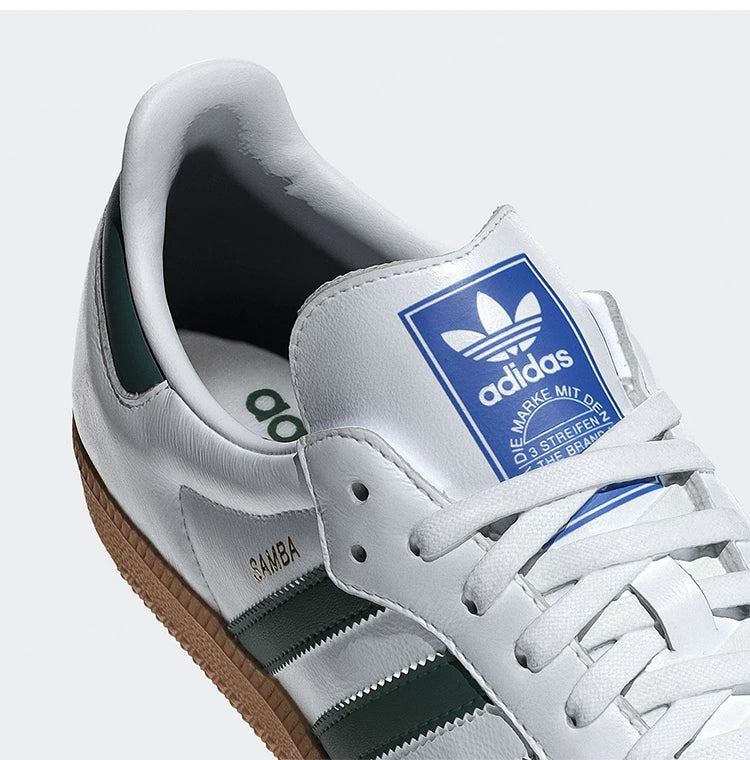 Adidas Official Authentic Three Stripes Samba OG Unisex Classic Sneakers IE3437