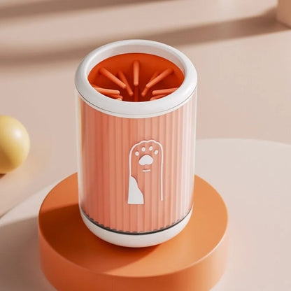 Automatic Pet Foot-washing Cup Soft Quick Wash Dog Foot Cleaning Cup Portable Detachable Paw Cleaner Cup For Cats and Dogs