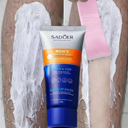 Men's Hair Removal Cream Permanent Epilator Private Area Painless Hair Remover Growth Inhibitor Spray Suitable Sensitive Skin