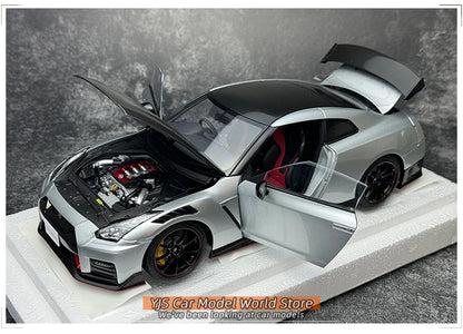 AUTOart 1:18 FOR Nissan GT-R35 NISMO 2022 SPECIAL EDITION Sports car model Car model Holiday gift Static ornament