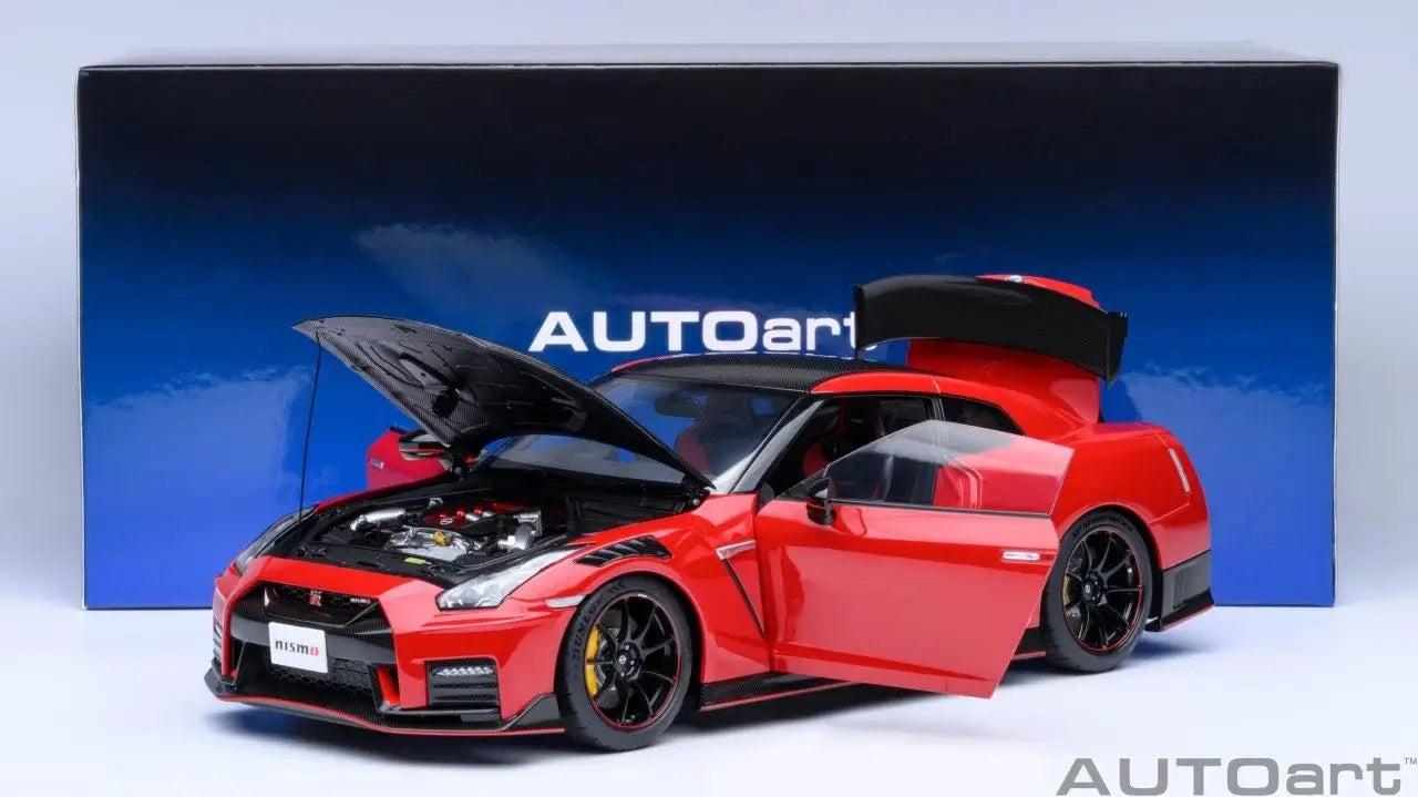 AUTOart 1:18 FOR Nissan GT-R35 NISMO 2022 SPECIAL EDITION Sports car model Car model Holiday gift Static ornament
