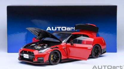 AUTOart 1:18 FOR Nissan GT-R35 NISMO 2022 SPECIAL EDITION Sports car model Car model Holiday gift Static ornament