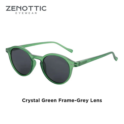 ZENOTTIC (S Size) Retro Circular Polarized Sunglasses 2026 Men Women Vintage Small Round Sun Glasses UV400 Goggles Shades