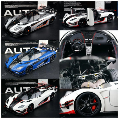 Autoart 1:18 One1 Simulation Limited Edition All Open Alloy Metal Static Car Model Toy Gift