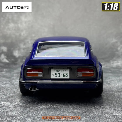 Autoart 1/18 Nissan Fairlady Z (S30) Wangan Midnight Car Model Static Display Collection